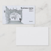 ジョージアンアーチスケッチ 名刺 (正面/裏面)