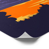 ジョージアンベイ諸島国立公園カナダヴィンテージ ポスター (角)