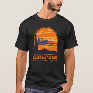 ジョージアンベイ諸島国立公園カナダヴィンテージ Tシャツ