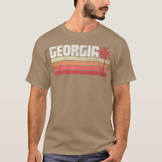 ジョージアヴィンテージレトロ70s 80s 90sギフトビーチPalm Tシャツ