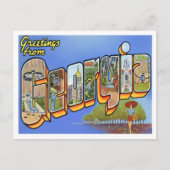 ジョージアヴィンテージ大文字葉書 ポストカード (正面)