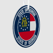 ジョージア丸エンブレム オーナメント (正面)