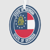 ジョージア丸エンブレム オーナメント (正面)