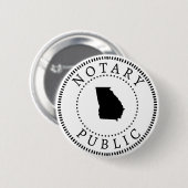 ジョージア公証人 缶バッジ (正面&裏面)