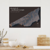 ジョージア北東部の山々 ポスター (キッチン)