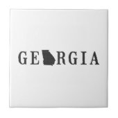 ジョージア名(州字付き) タイル (正面)