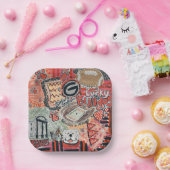 ジョージア国境 ペーパープレート (パーティー)