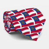 ジョージア国旗のタイ ネクタイ (ロール)