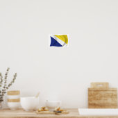 ジョージア国旗のポスタープリント ポスター (キッチン)