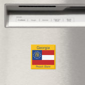 ジョージア国旗のマグネット マグネット (インサイチュ (食洗機))