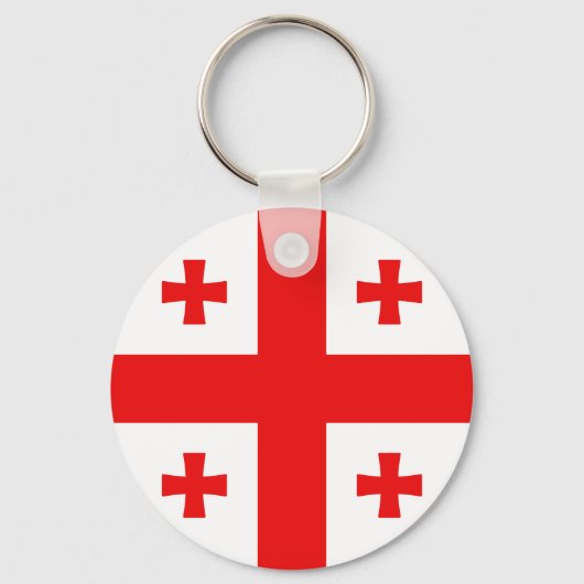 ジョージア国旗 キーホルダー (正面)