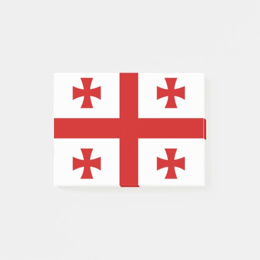ジョージア国旗 ポストイット (正面)