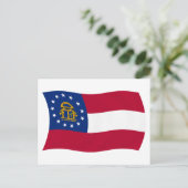 ジョージア国旗 ポストカード (スタンド正面)