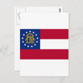 ジョージア国旗 ポストカード (正面/裏面)