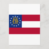 ジョージア国旗 ポストカード (正面)