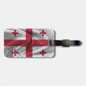 ジョージア国旗 ラゲッジタグ (裏面横)