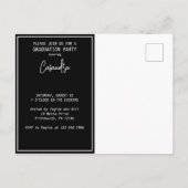 ジョージア大学大学院進学 ポストカード (裏面)