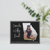 ジョージア大学大学院進学 ポストカード (スタンド正面)