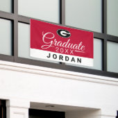 ジョージア大学大学院 横断幕 (ビルの外側)