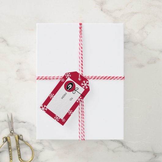 ジョージア大学 |休日 ギフトタグ (より糸付き)