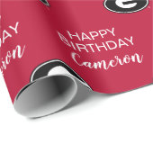 ジョージア大学 |誕生日 ラッピングペーパー (ロールコーナー)