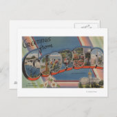 ジョージア大文字の情景グルジア ポストカード (正面/裏面)