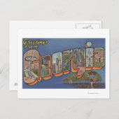 ジョージア大文字シーンGeorgia 2 ポストカード (正面/裏面)