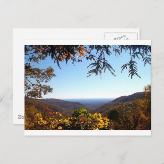 ジョージア山はがき ポストカード (正面/裏面)