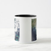 ジョージア州とフロリダ州での火災と煙 マグカップ (中央)