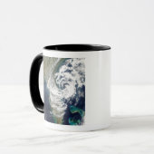 ジョージア州とフロリダ州での火災と煙 マグカップ (正面左)