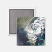 ジョージア州とフロリダ州での火災と煙 マグネット (正面/裏面)