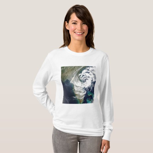 ジョージア州とフロリダ州での火災と煙 Tシャツ (正面フル)