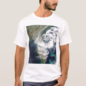 ジョージア州とフロリダ州での火災と煙 Tシャツ (正面)