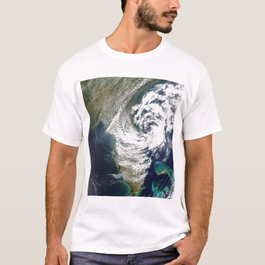 ジョージア州とフロリダ州での火災と煙 Tシャツ (正面)