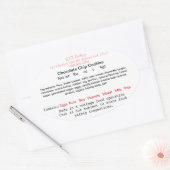 ジョージア州のカントリー食品法ラベル 農家の市場 楕円形シール (封筒)