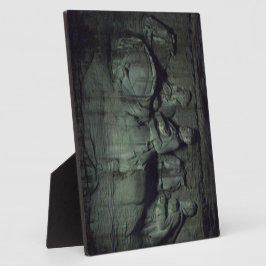 ジョージア州のストーン・マウンテンの夜間彫刻 フォトプラーク