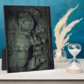 ジョージア州のストーン・マウンテンの夜間彫刻 フォトプラーク (側面)