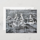 ジョージア州のストーン・マウンテン記念碑 ポストカード (正面/裏面)