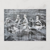 ジョージア州のストーン・マウンテン記念碑 ポストカード (正面)