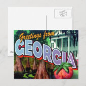 ジョージア州のポストカード ポストカード (正面/裏面)
