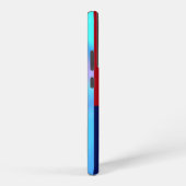 ジョージア州の旗 SAMSUNG GALAXYケース (右側面)