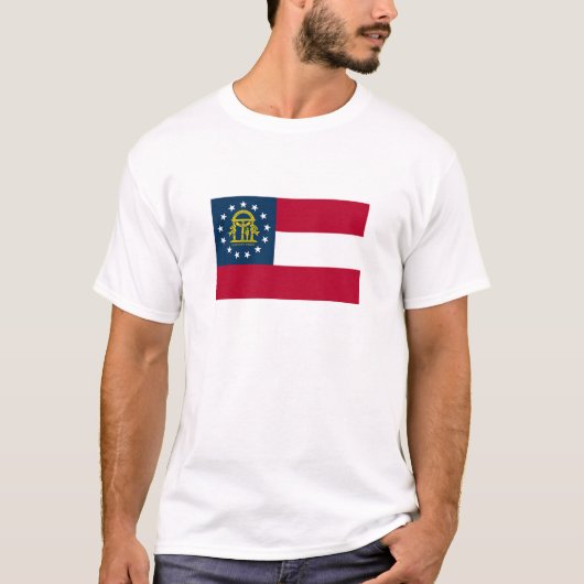 ジョージア州の旗 Tシャツ (正面)