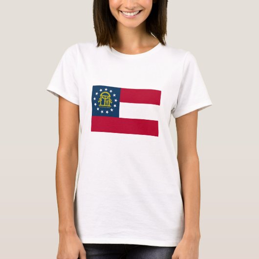 ジョージア州の旗 Tシャツ (正面)