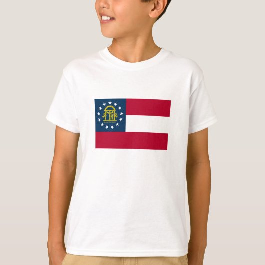 ジョージア州の旗 Tシャツ (正面)
