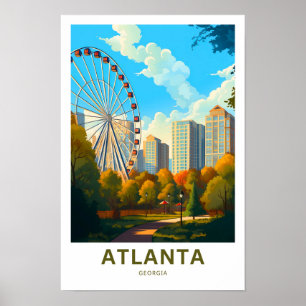 ジョージア州アトランタ 旅行 ポスター