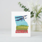 ジョージア州アメリカ旅行のポスター、 ポストカード (スタンド正面)