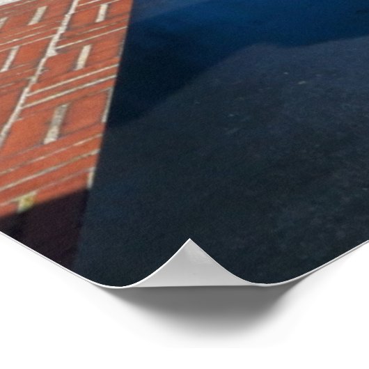 ジョージア州サバンナで有名なびく少女 ポスター (角)