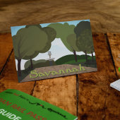 ジョージア州サバンナのフォーサイス公園 ポストカード