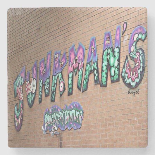 ジョージア州ジュンクマンの娘アテネ ストーンコースター (正面)