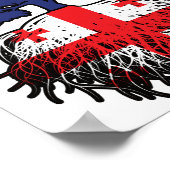 ジョージア州ジョージア州オーストラリアの木の根 ポスター (角)